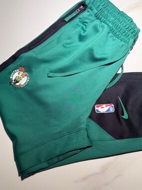 Men's Boston Celtics Nike Kelly Green 2024/25 Authentic On-Court Showtime Pants